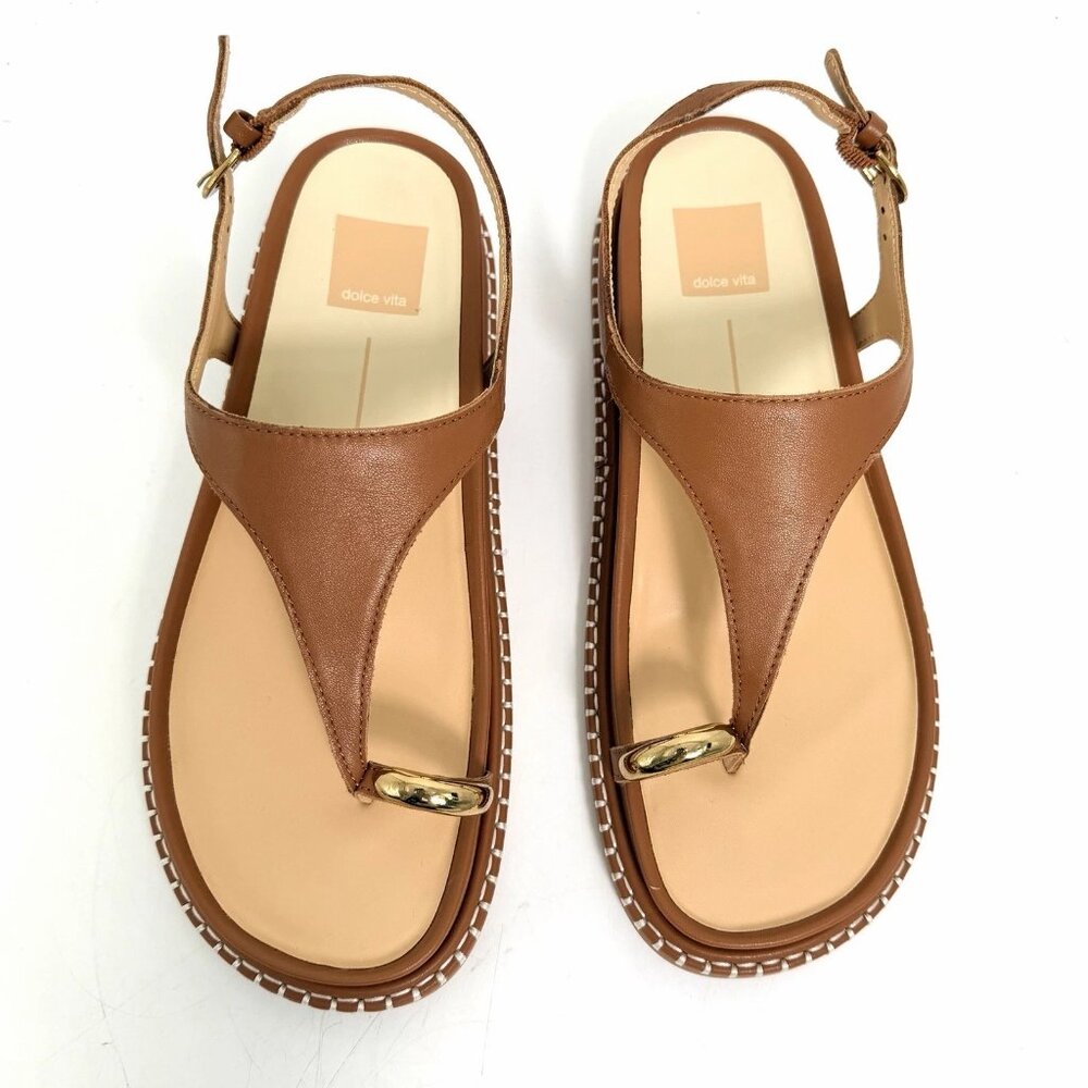 Dolce Vita Stefan Women’s Saddle Leather Sandals Size 7.5